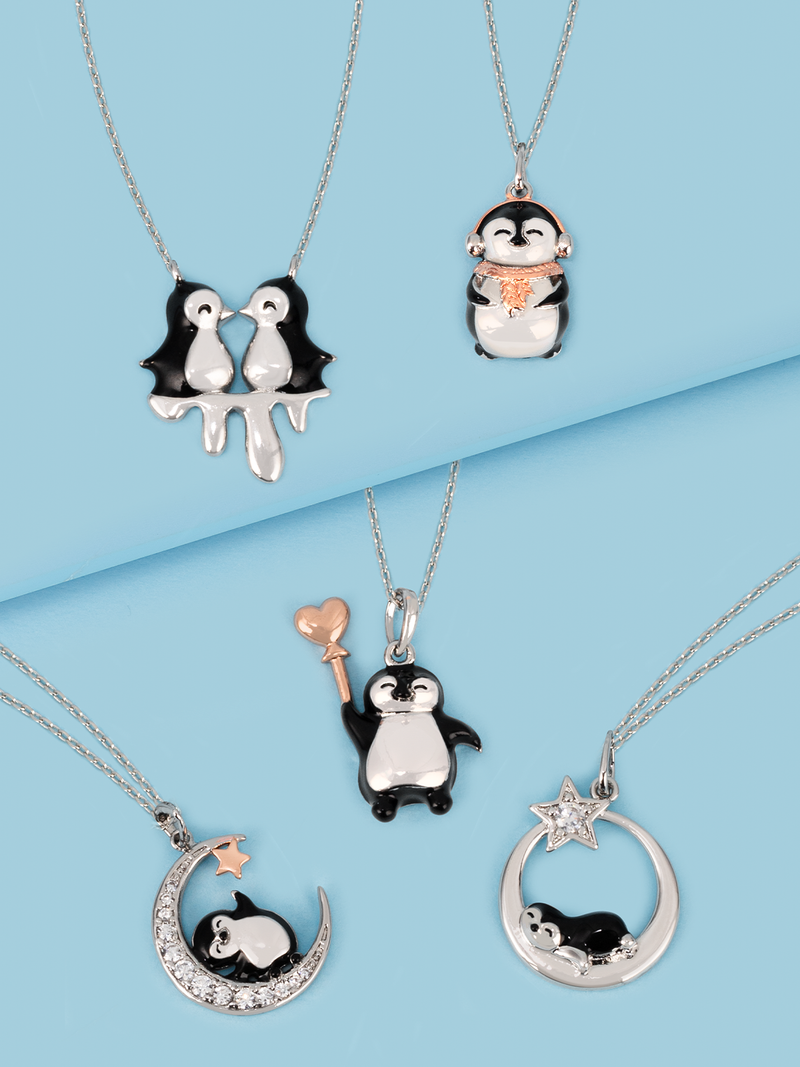 Holiday Penguin Candle - Penguin Necklace Collection