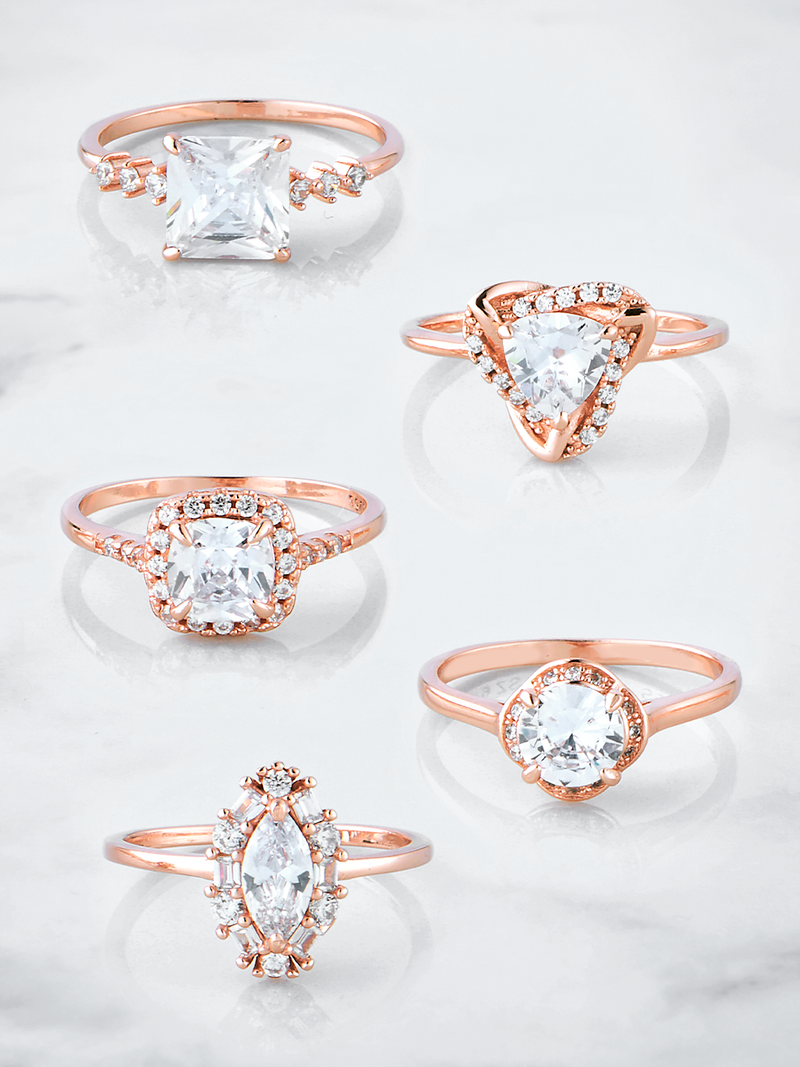 Rose Gold Candle - Rose Gold Ring Collection